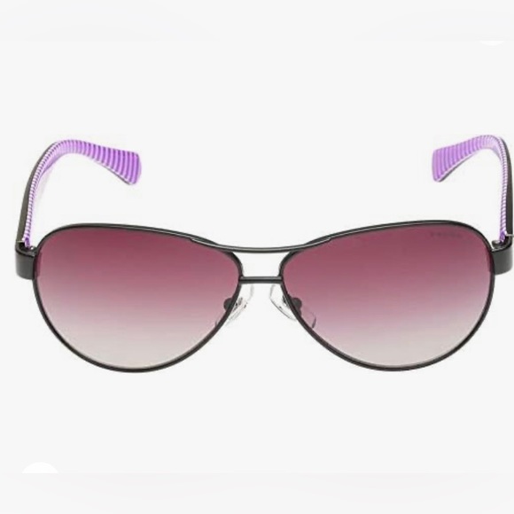 Sold Out! Ralph Lauren Black Aviator Sunglasses - Picture 2 of 7